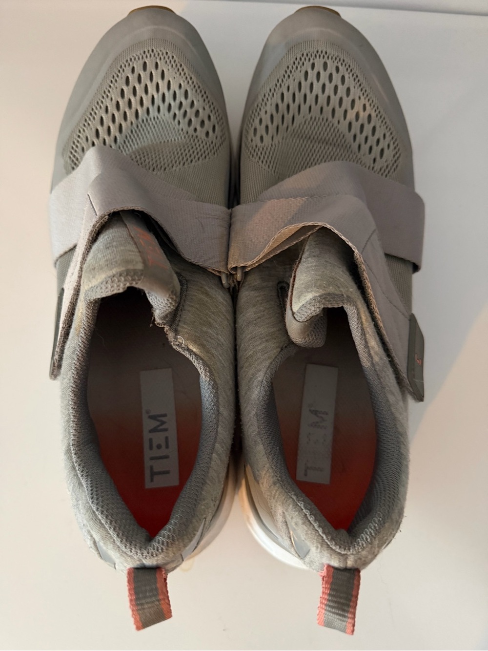 TIEM Slip-On cycle shoes for Women in Gray